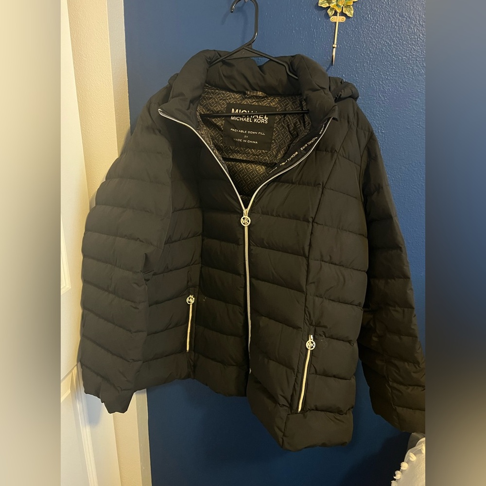 Black Michael Kors Jacket